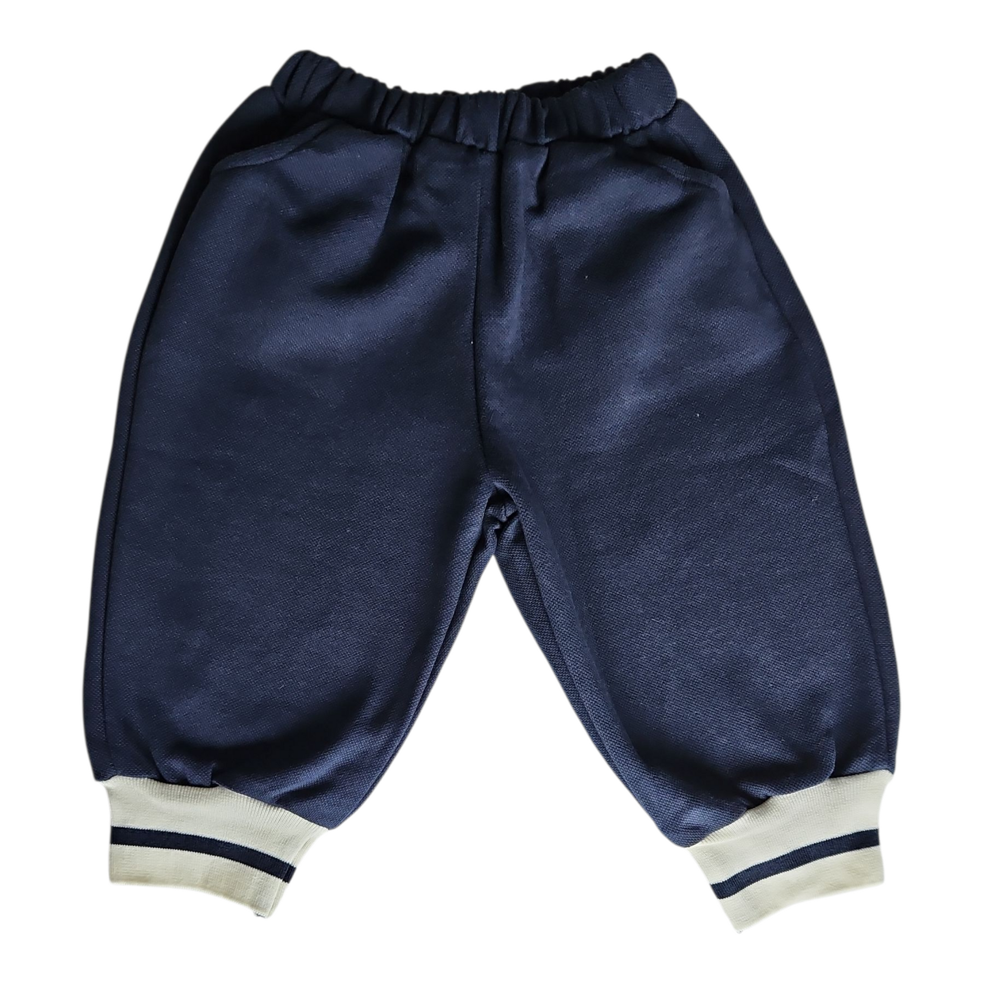 Ensemble bébé garçon en coton – Polo manches longues & jogging