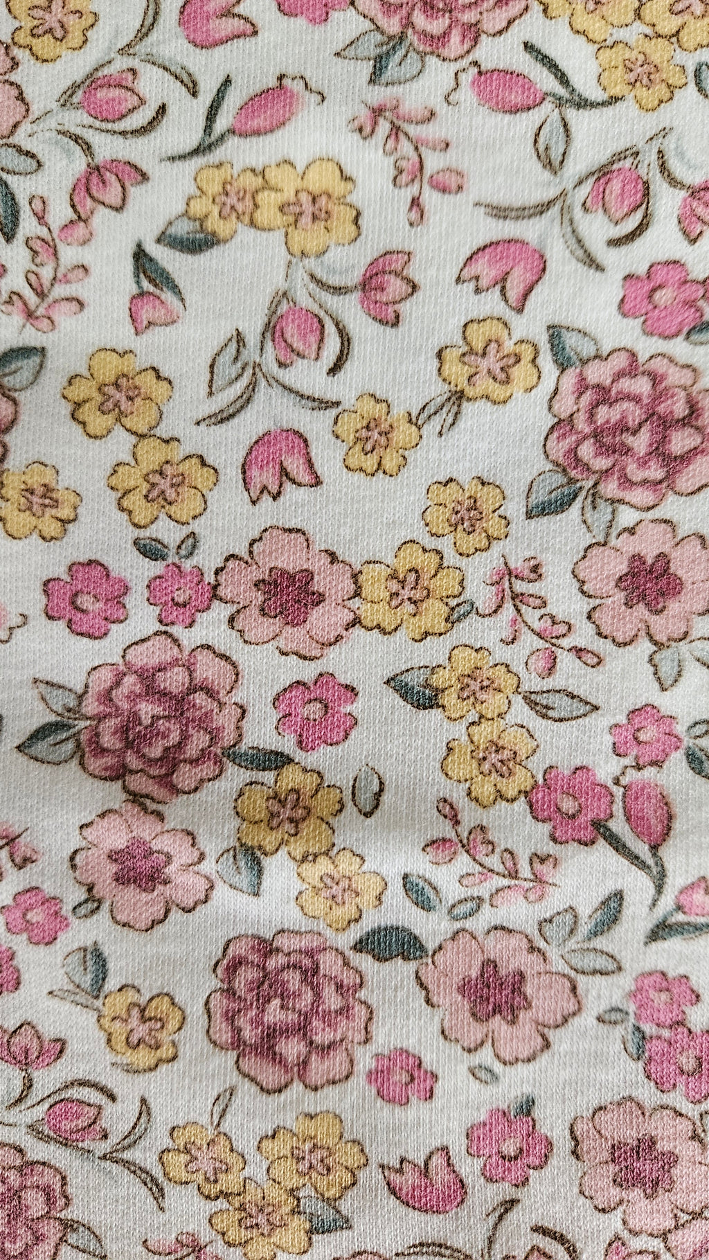 Lot de 2 bodies manches courtes bébé fille – Fleuris