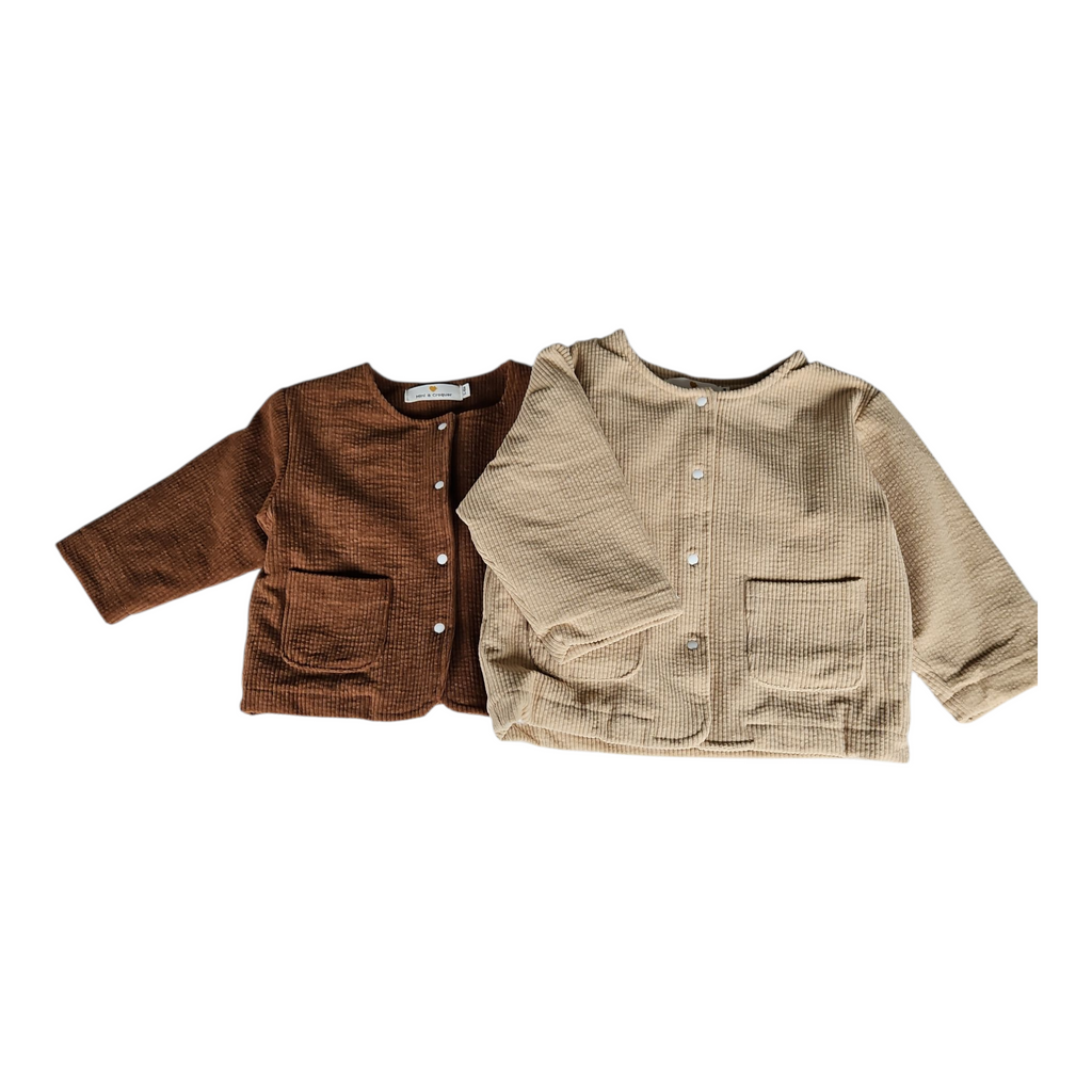 Veste bébé mixte molletonnée – Boutons pression
