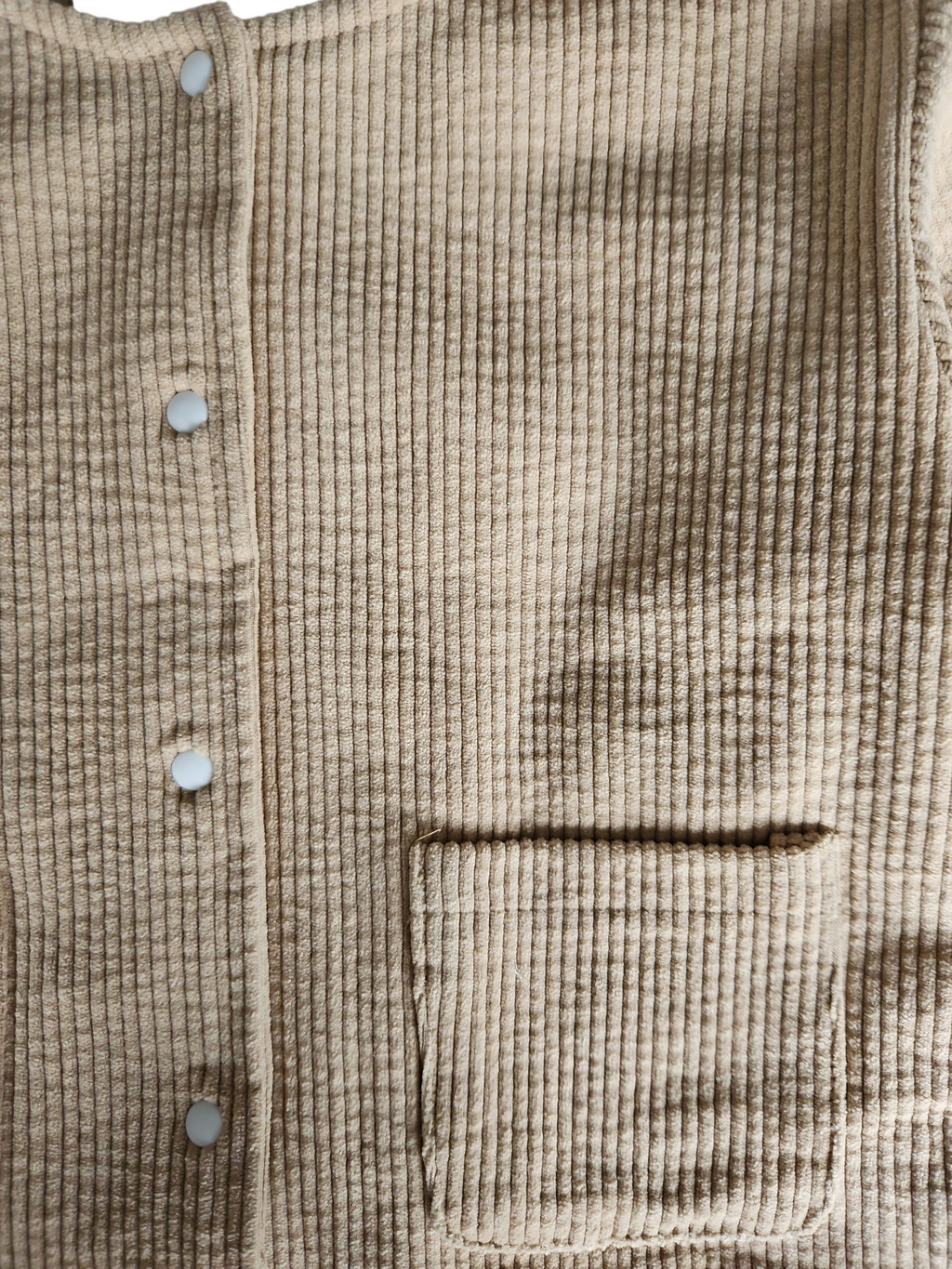 Veste bébé mixte molletonnée – Boutons pression