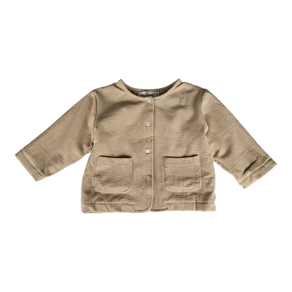 Veste bébé mixte molletonnée – Boutons pression