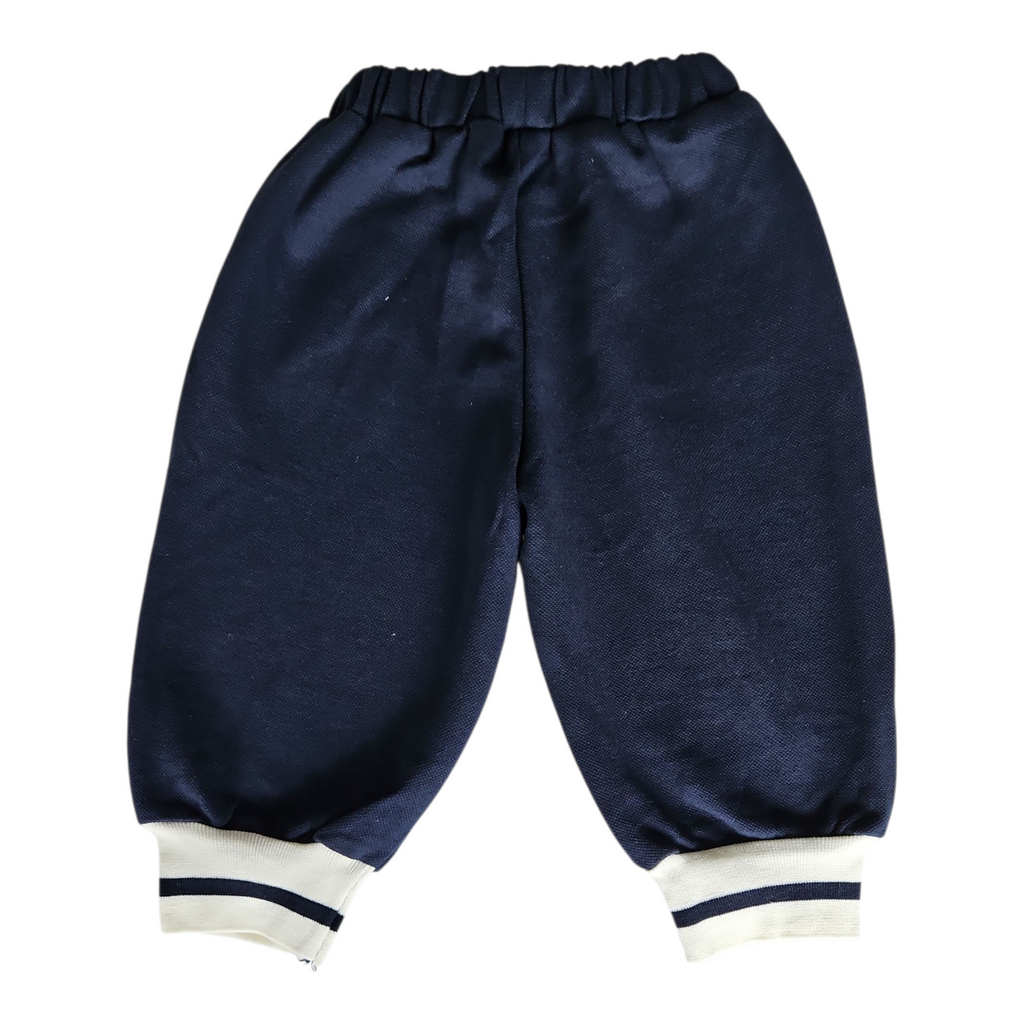 Ensemble bébé garçon en coton – Polo manches longues & jogging
