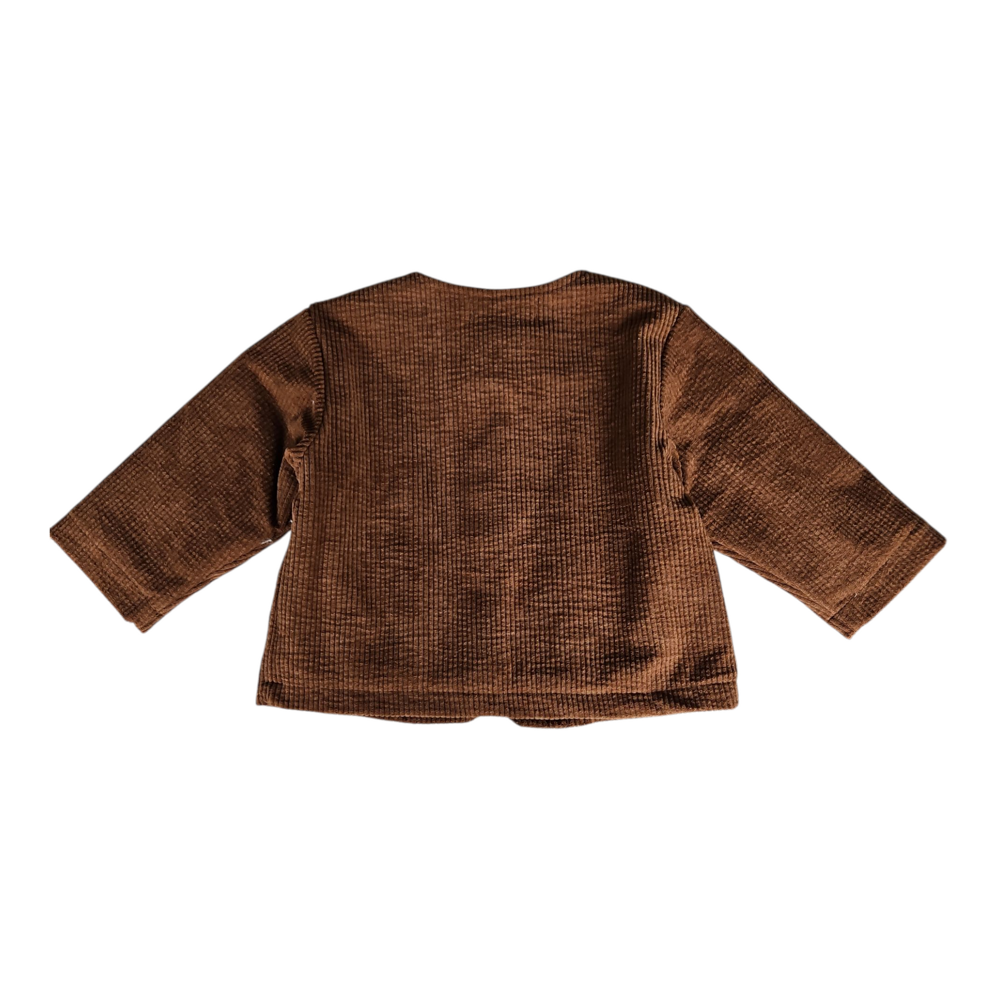 Veste bébé mixte molletonnée – Boutons pression